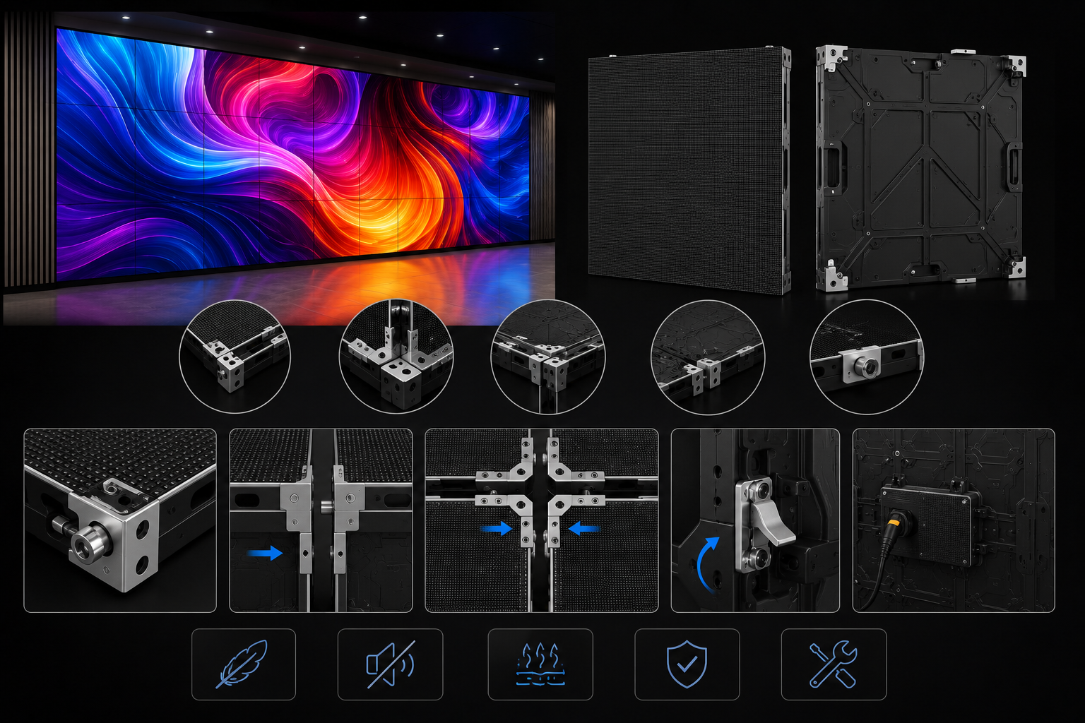 640×640mm Cabinet System